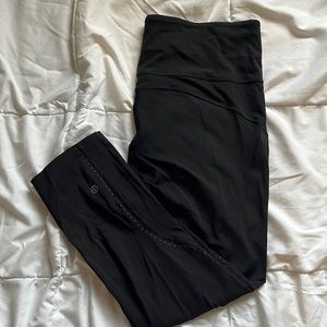 Lululemon cropped fast and free leggings